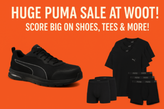 Huge PUMA Sale at Woot – Score Big on Shoes, Tees & More!