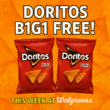 Doritos B1G1 FREE! This Week at Walgreens!