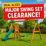🔥 Major Swing Set Clearance at Walmart – Huge Savings on Backyard Fun!