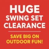 Major Swing Set Clearance At Walmart!!