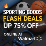 Sporting Goods Flash Deals Up to 75% OFF at Walmart | Glitchndealz