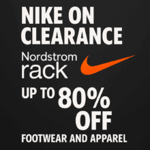 🔥 Nike on Clearance at Nordstrom Rack – Up to 80% OFF Footwear & Apparel