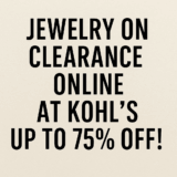 Jewelry on Clearance at Kohl’s – Up to 75% Off!