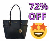 Michael Kors Large Top Zip Tote Over 70% Off