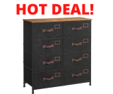 Fabric 8 Drawer Dresser PRICE DROP at Amazon!