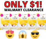Olay Ultra Moisture 6 Pack Bars JUST $1 At Walmart