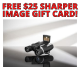 Sharper Image Coupon! FREE $25 Gift Card