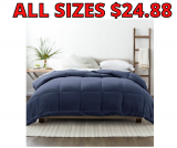 All Season Alternative Down Comforter ALL Sizes HOT Walmart Deal!