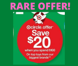 RARE Target Circle Toy Offer! $20 OFF $100!