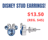 Disney Minnie Mouse Stud Earrings! HOT SALE!