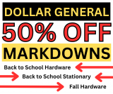 Dollar General 50% OFF Markdowns – March 28, 2023