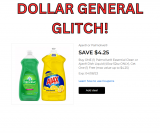 Glitch on Dish Soap at Dollar General!