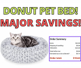 Donut Pet Beds On Sale!