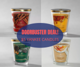 $5 Doorbuster Candles At Yankee Candle!