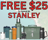 FREE $25 to Spend at Stanley