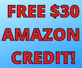 Free $30 Amazon Credit For In Garage Delivery!! Run!