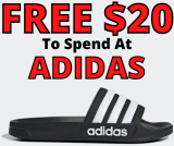 FREE $20 to Spend at Adidas!