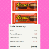 ANOTHER REESES GLITCH – ONLY 4 CENTS PER PACK!!!!