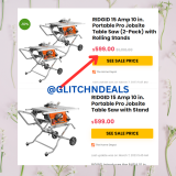 HUGE HOME DEPOT GLITCH – Table Saw 2 Pack Same Price As Single