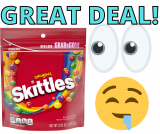 Skittles Grab And Go Bags IN STOCK on Amazon!