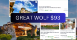 Great Wolf Lodge Stays ONLY $93/Night With FREE Water Park Tickets!