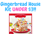 Gingerbread Kits UNDER $3 at Target!