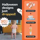 Hello Bello New Spooky Diapers On Sale!
