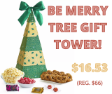 Be Merry Tree Gift Tower! HOT SALE!