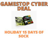 Hot GameStop Cyber Deal! 15 Days of Socks!