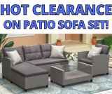 4-Piece Patio Sofa Set! Major Price Drop!