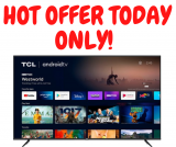 TCL – 70″ Smart Android TV HOT DEAL TODAY ONLY!