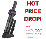 Nicebay Handheld Cordless Vacuum 70% Off!