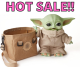 Star Wars The Child Plush Toy and Carrying Bag HOT SALE on Amazon!