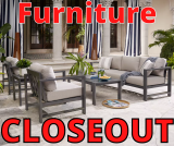CLOSEOUT on Indoor and Outdoor Furniture  PSA $19!