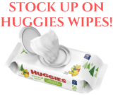 HUGGIES SENSITIVE BABY WIPES ON SALE AT WALGREENS!