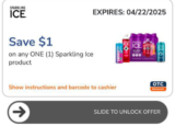 New Sparkling Ice One Time Use Coupon Code!