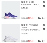 70% OFF ADIDAS WOMEN’S NMD_R1 SHOES ONLY $39.10 Down From $130