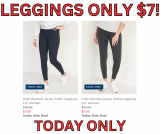 Leggings Only $7 Today Only at Old Navy!