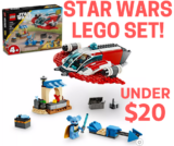 LEGO Star Wars The Crimson Firehawk Building Set UNDER 20 BUCKS AT TARGET!