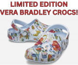 Limited Edition Vera Bradley Crocs Now Available!