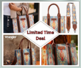 Wrangler Aztec Tote Bag Discounted – Limited Time Deal!