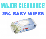 Huggies Wipes ONLY 25 Cents At Walmart!