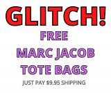 Marc Jacob GLITCH! FREE ITEMS!