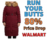 Women’s Down Puffer Coat 80% OFF At Walmart