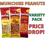 Munchies Peanuts Variety Pack On Sale!