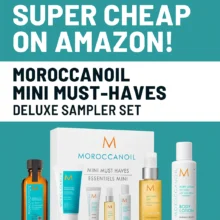 Moroccanoil Mini Must-Haves – Deluxe Sampler Set SUPER CHEAP on Amazon!
