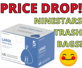 Ninestars Trash Bags On Sale On Amazon!