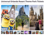 Two Free Universal Orlando Resort Theme Park Tickets