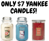Yankee Candles ONLY $7!  This Is BETTER Then Candle Day!!!!  RUN!