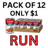 Campbell’s Beef Gravy, 10.5 Oz Can 12 PACK ONLY $1